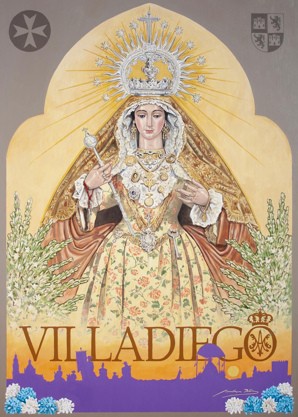 Romería en honor de la Virgen de Villadiego  